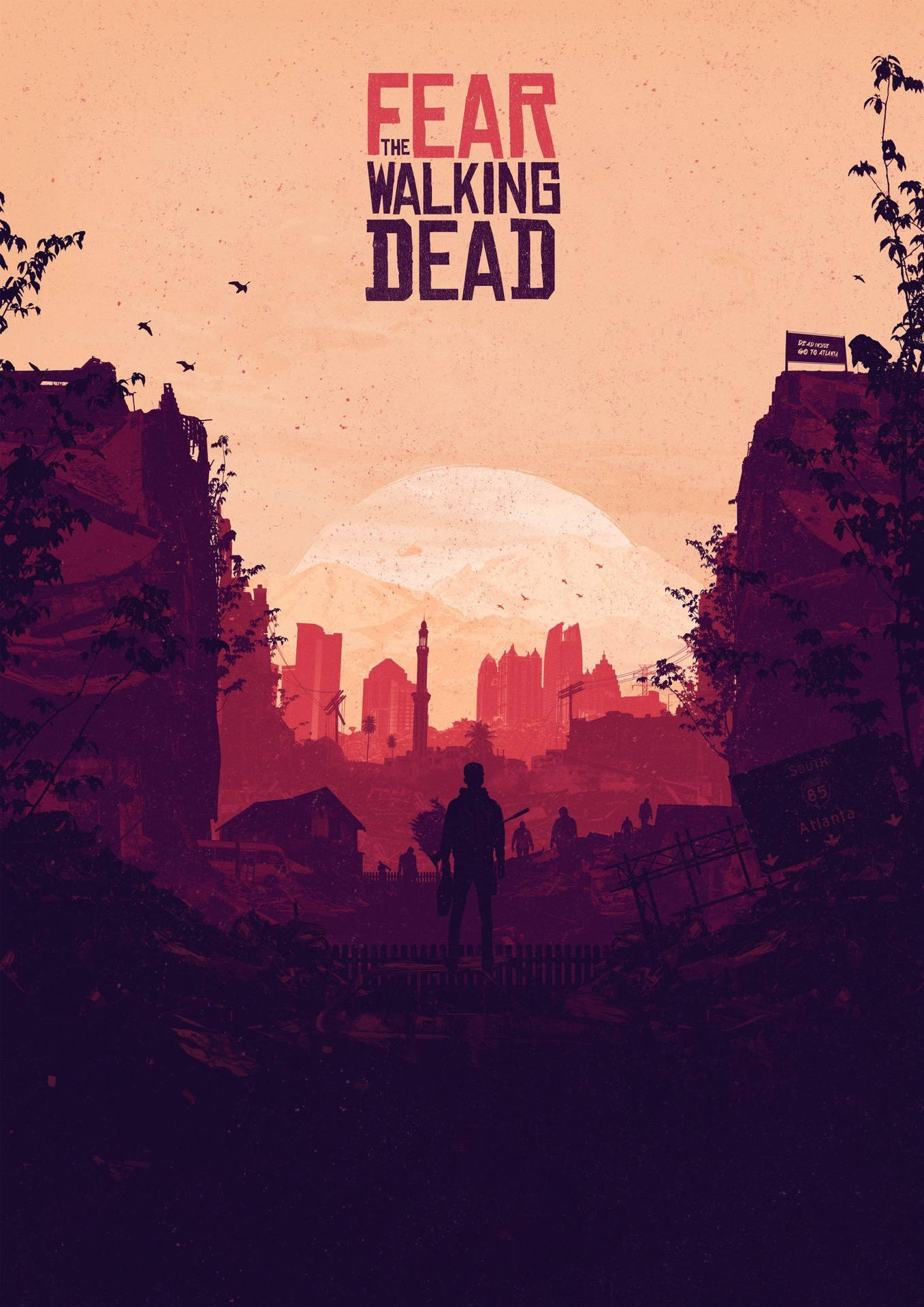 Fear The Walking Dead Aesthetic Poster