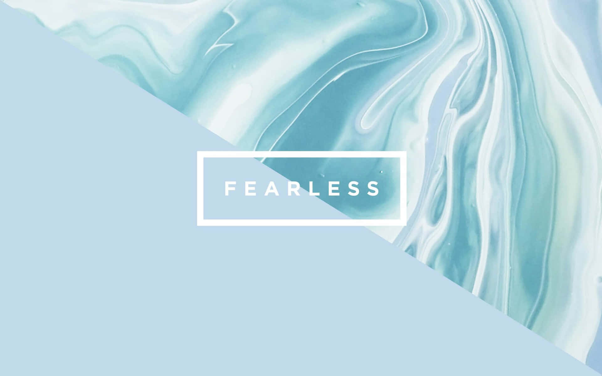 Fearless - A Blue And White Marble Background Background