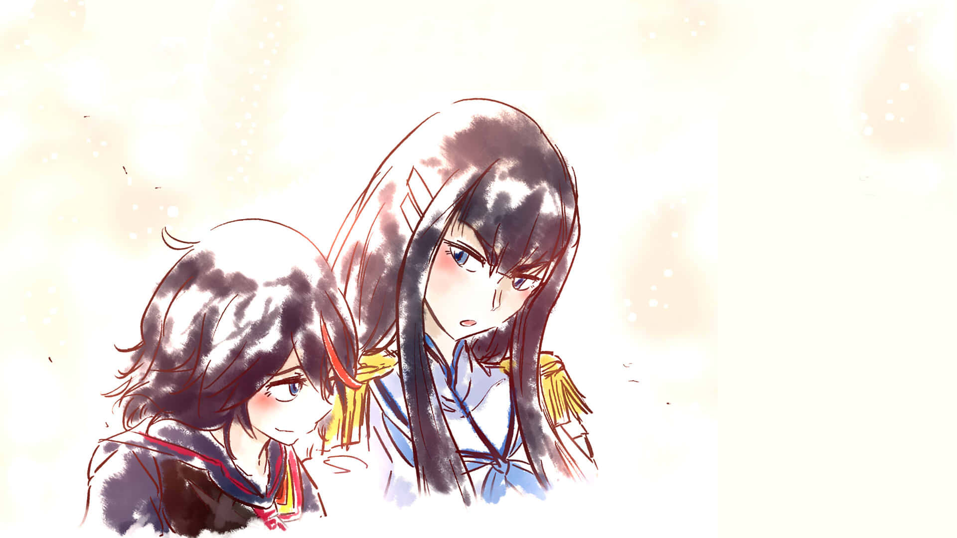 Fearless Satsuki Kiryuin Fights For Justice Background