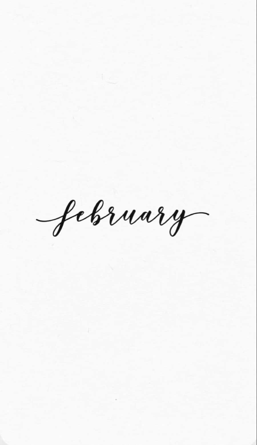February Iphone Calendar Wallpaper Background