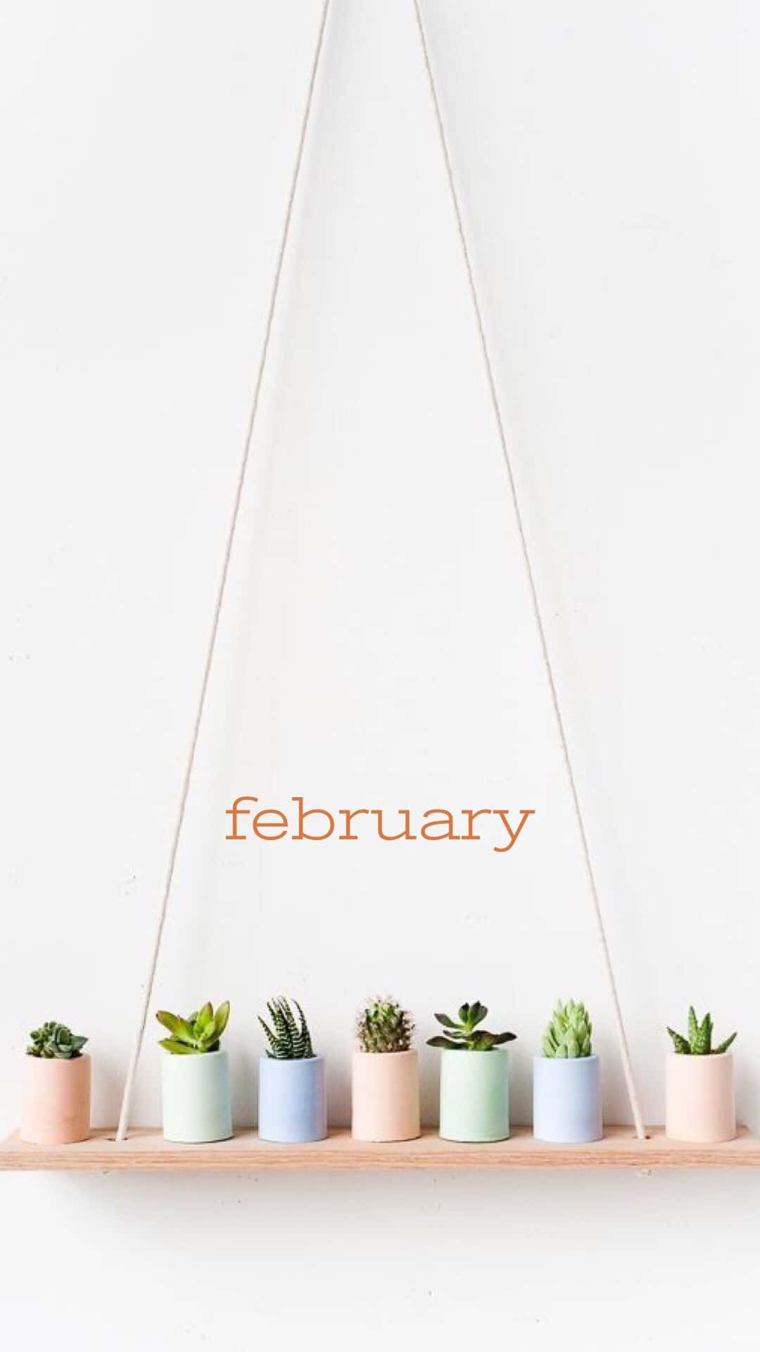 February Iphone Calendar Wallpaper Background