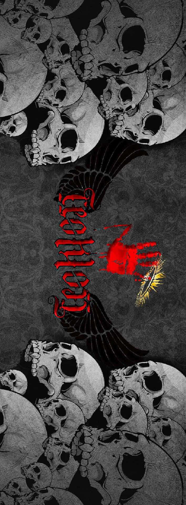 Feckless Skulls Background