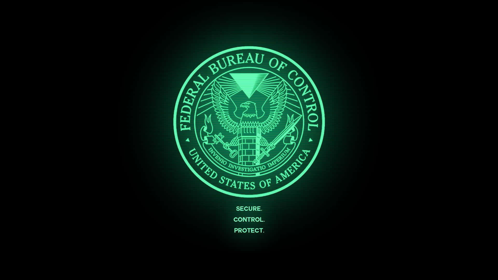 Federal Neon Green Background