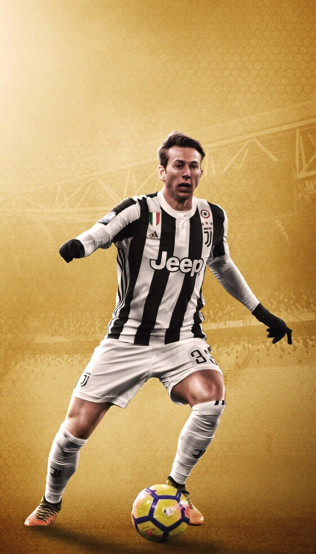 Federico Bernardeschi Adidas Juventus Jersey Background