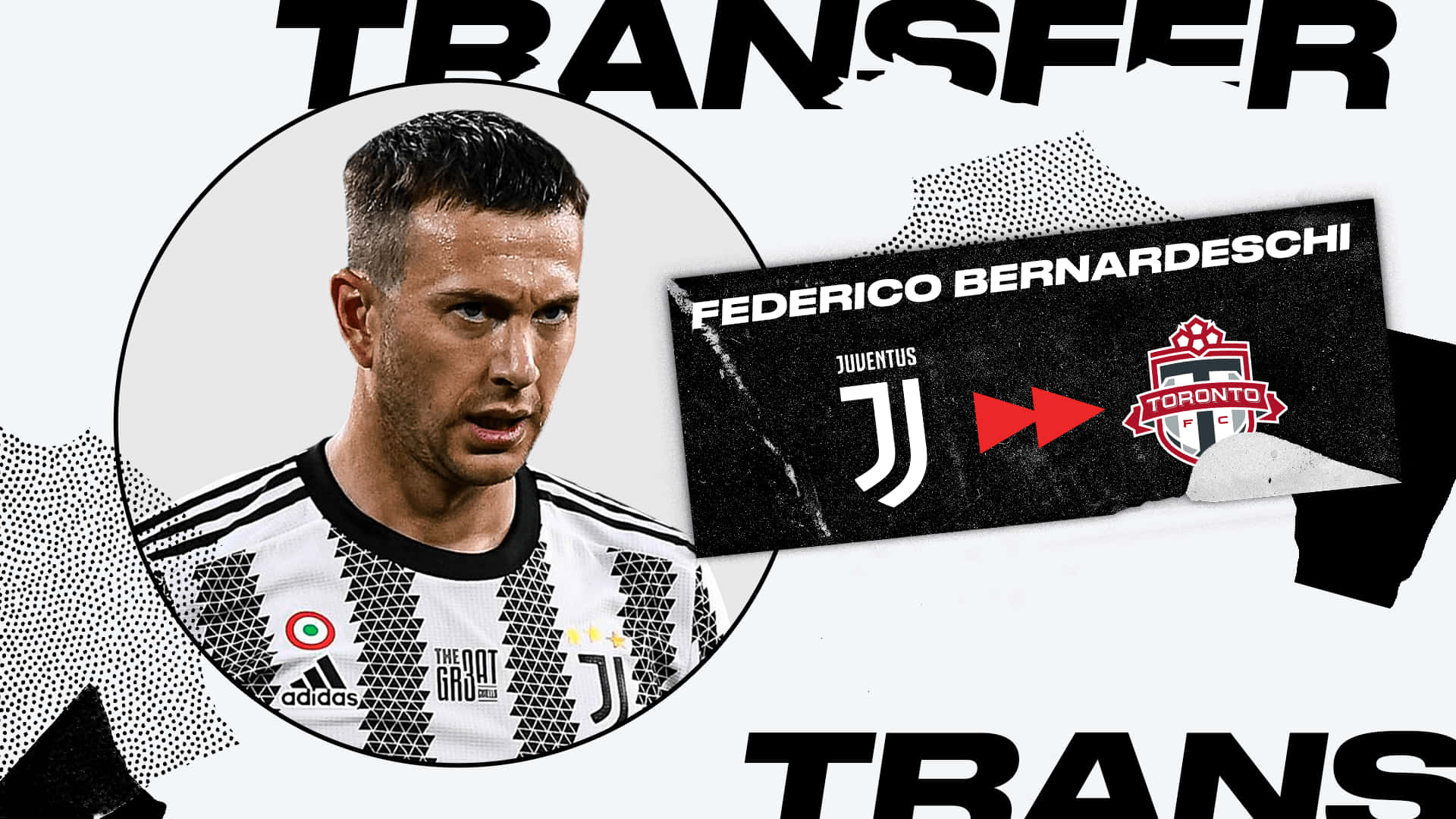 Federico Bernardeschi Juventus And Toronto Fc Background