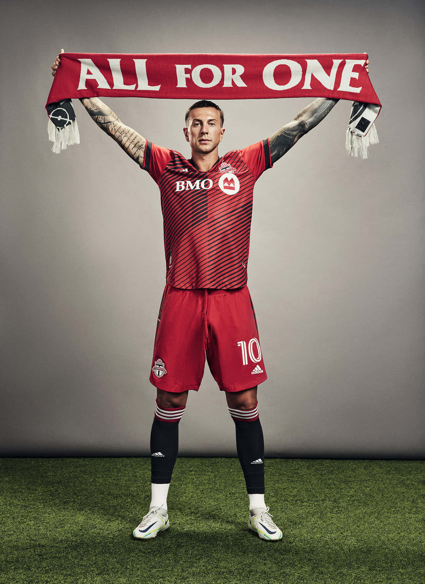 Federico Bernardeschi Red Toronto Fc Jersey Background