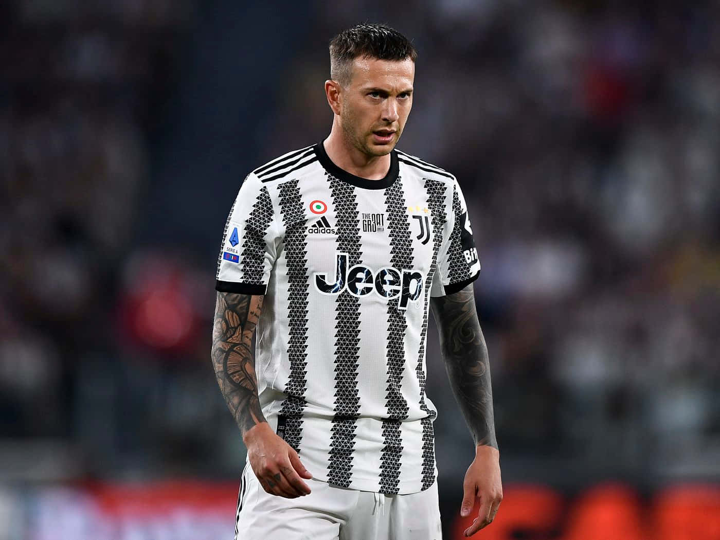 Federico Bernardeschi Tattooed Football Player Background