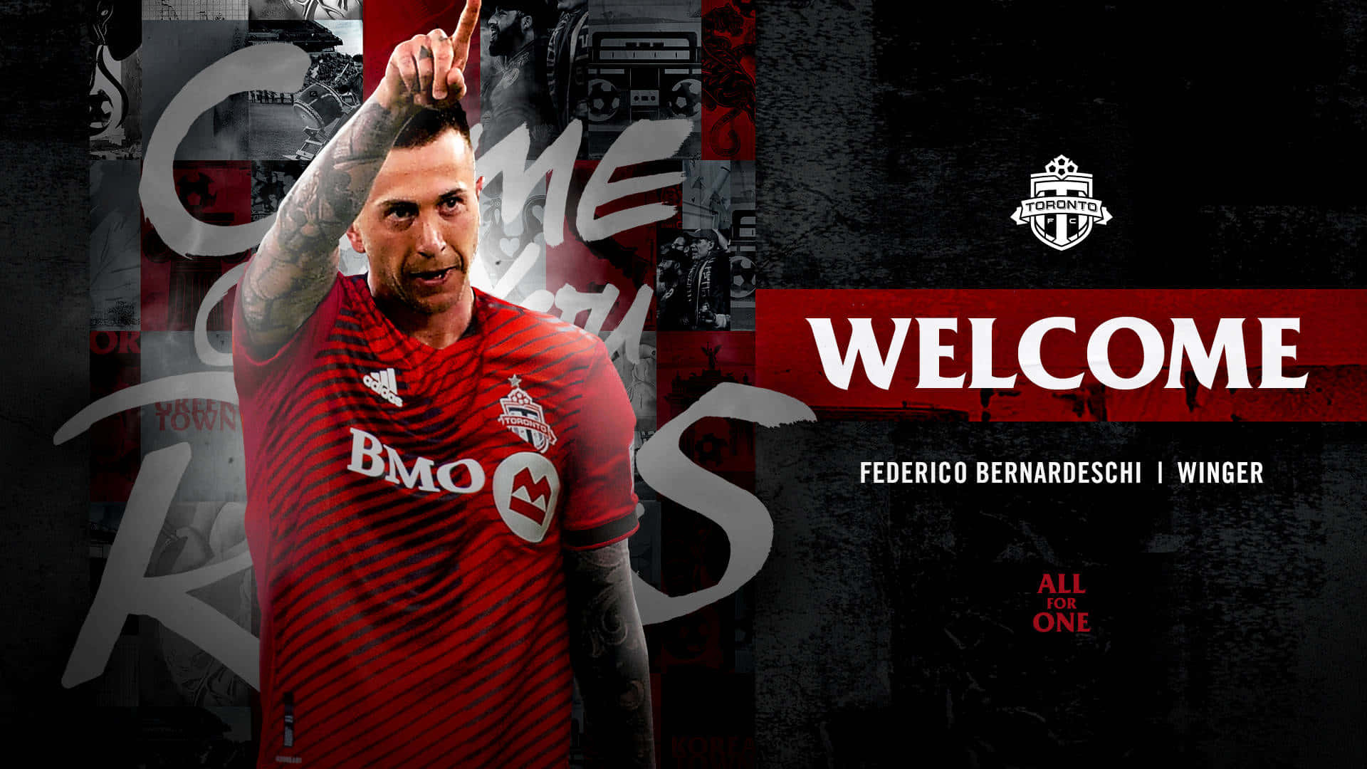 Federico Bernardeschi Toronto Fc Welcome Poster Background