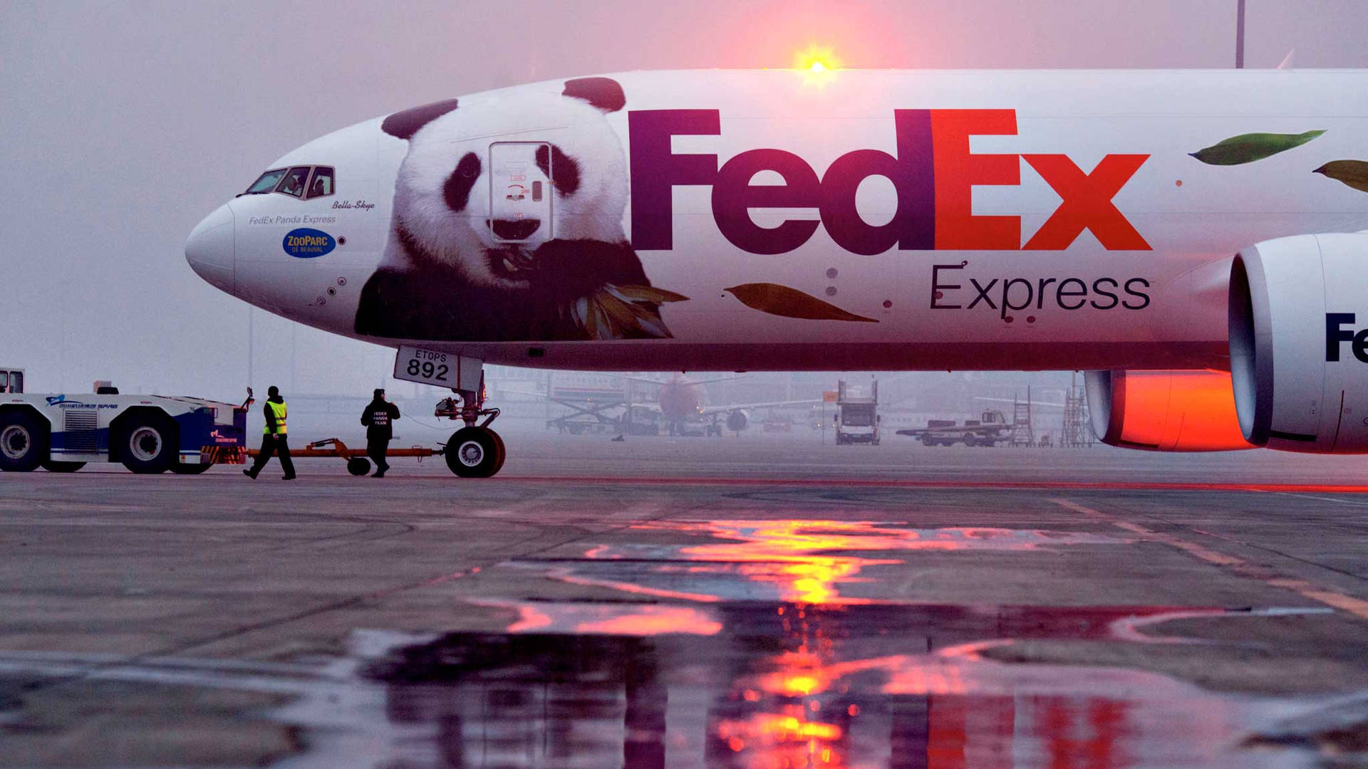 Fedex Panda Express Md-11f Background