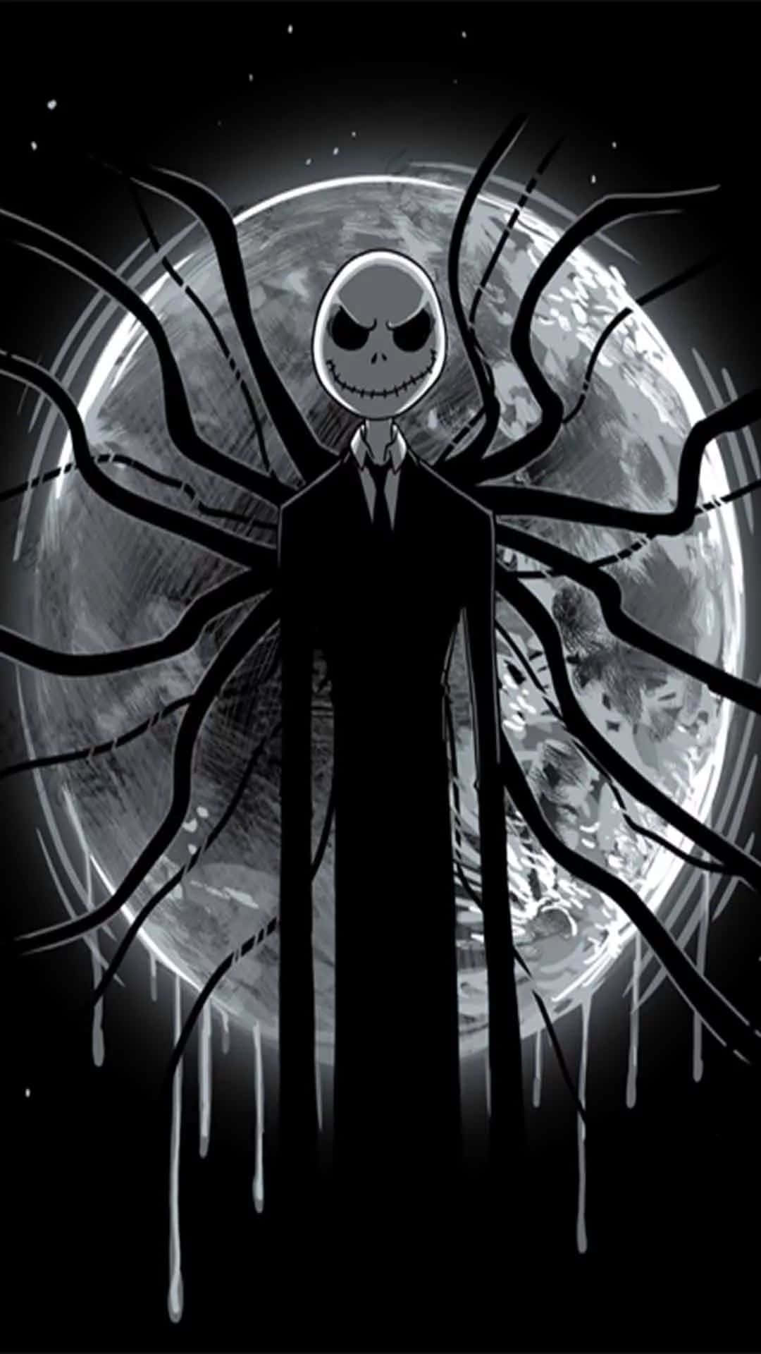 Feel Eerie And Spooky With The Nightmare Before Christmas Phone! Background