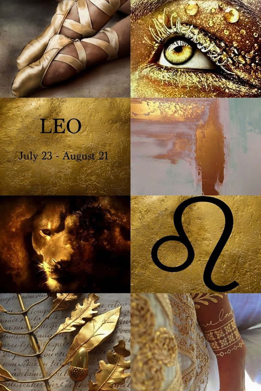 Feel Empowered With #leoaesthetic Background