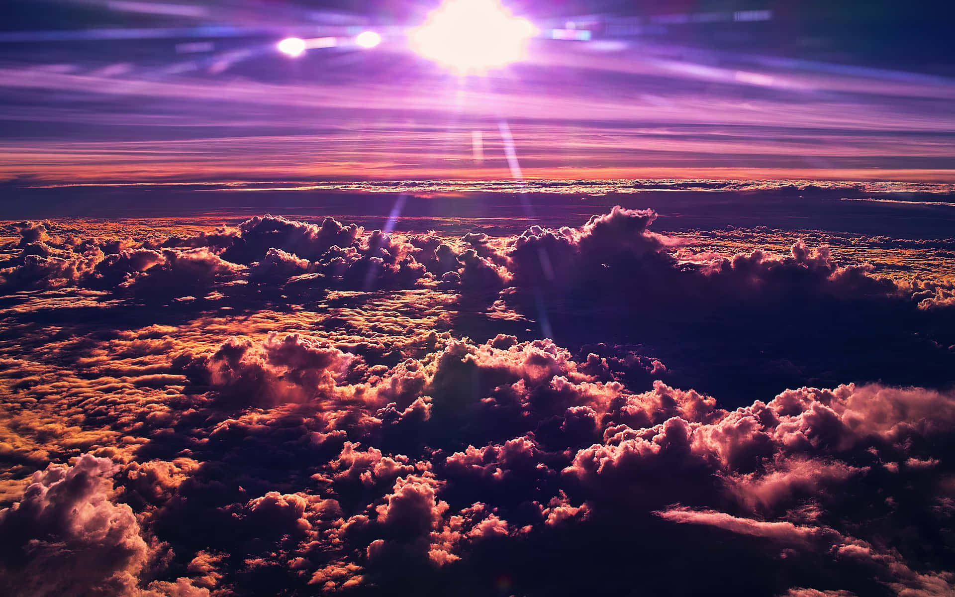 Feel Free To Dream Beneath These Mesmerizing Clouds Background