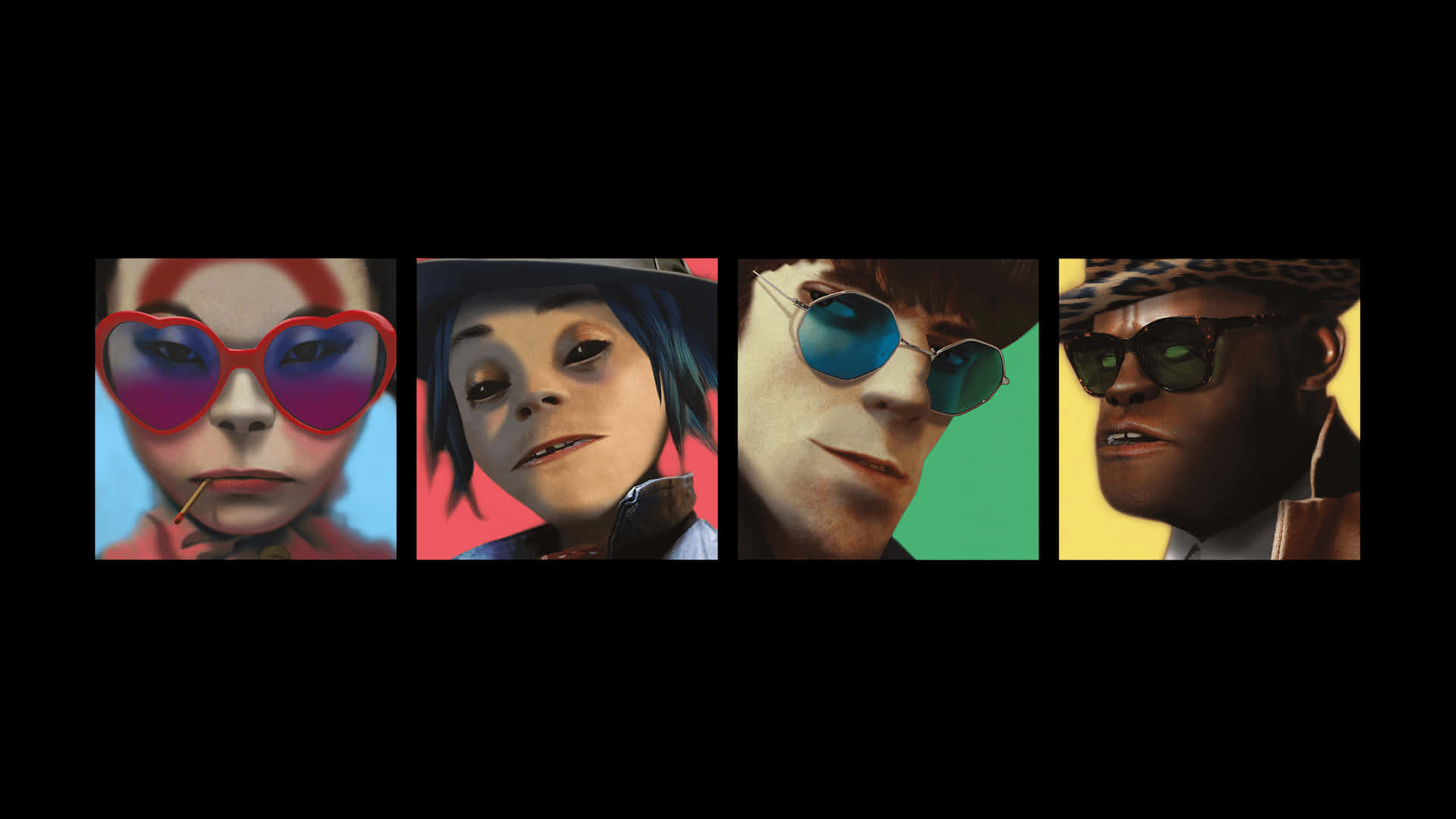 Feel Good Inc. By Gorillaz In 4k Background