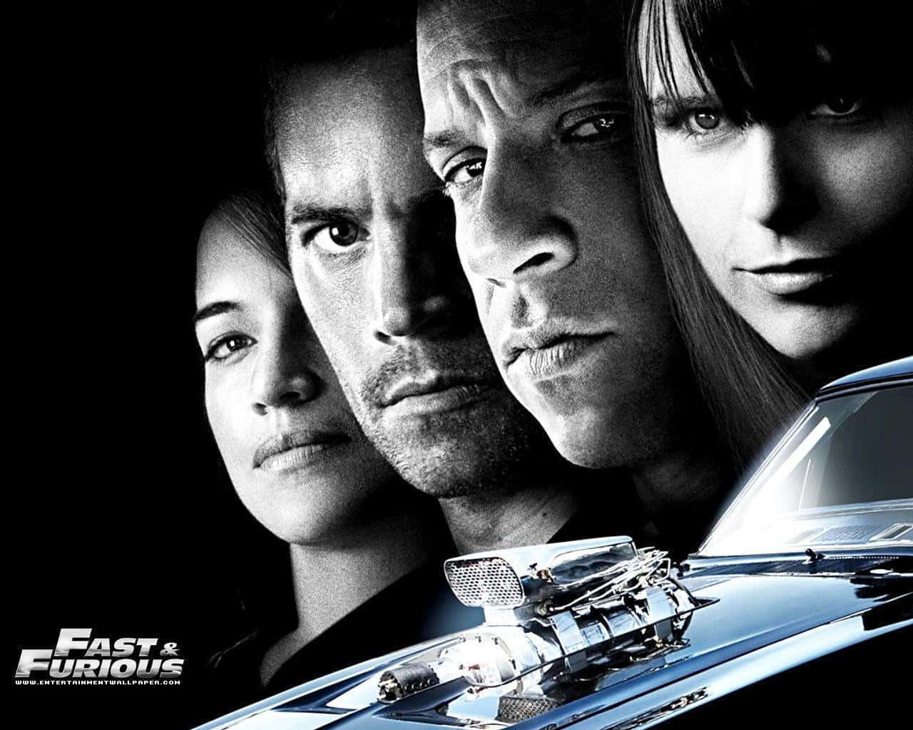Feel The Adrenalin With The Cool Fast And Furious Cast Background