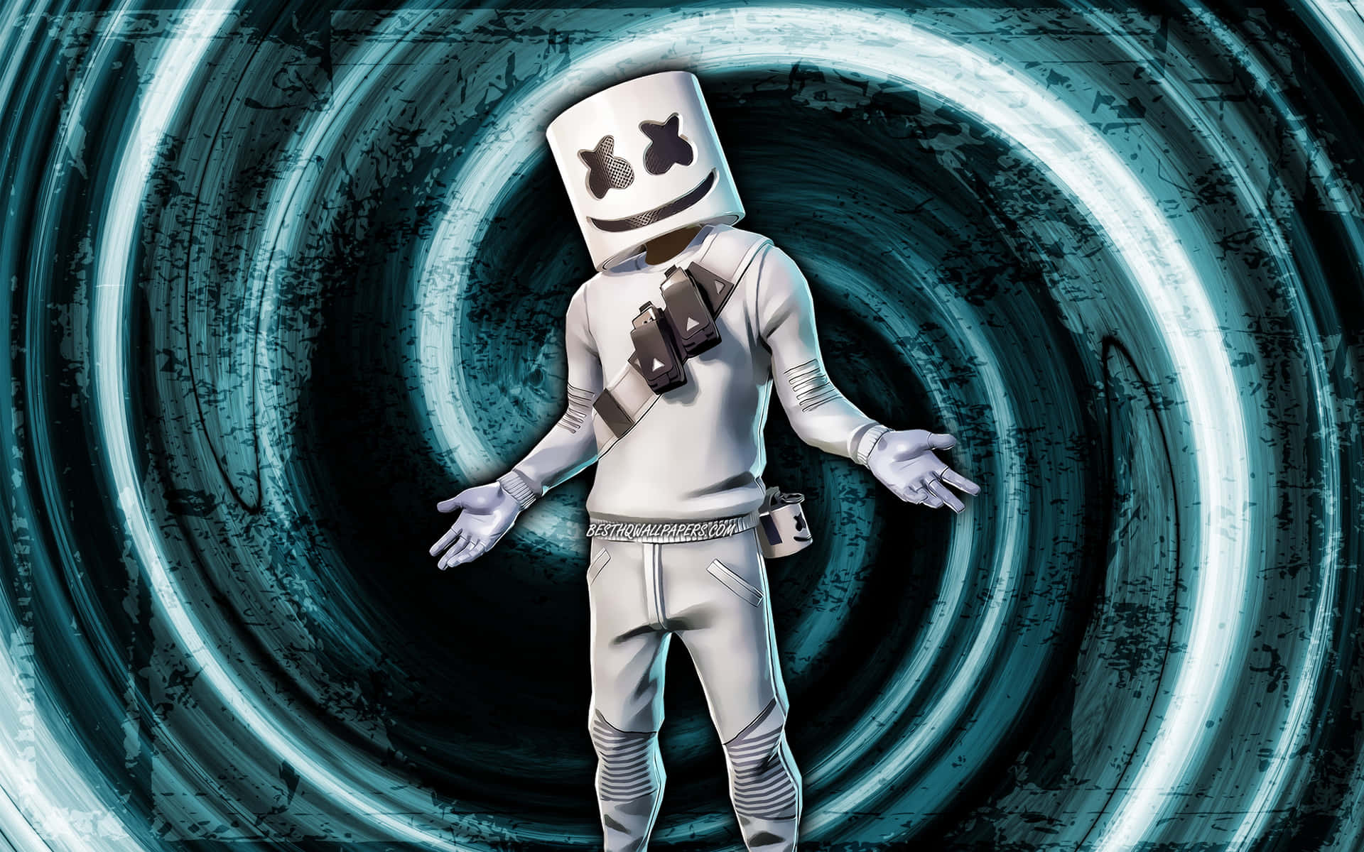 Feel The Beat With Marshmello In Fortnite Background