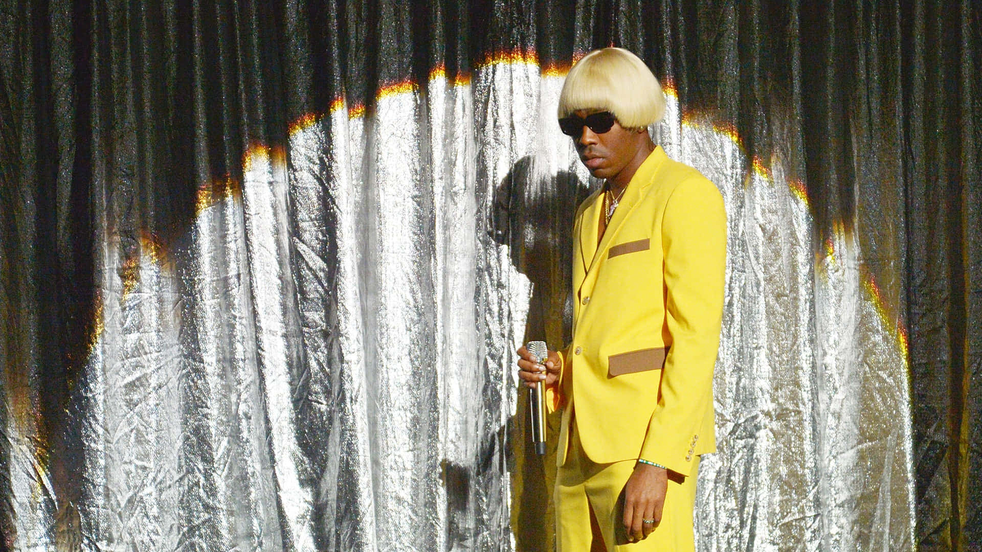 Feel The Colorful Vibes Of Tyler The Creator's Album Igor Background
