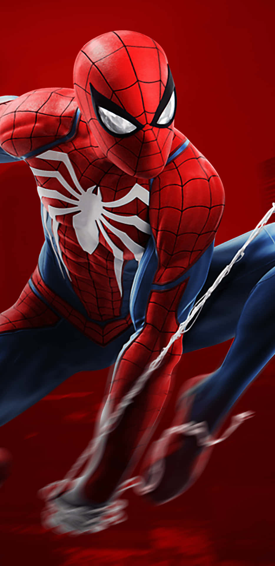 Feel The Cool Breeze Of The City With Spider-man Background
