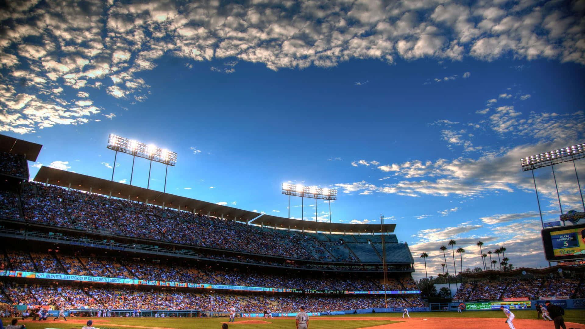 Feel The Electricity Of Dodgers Stadium