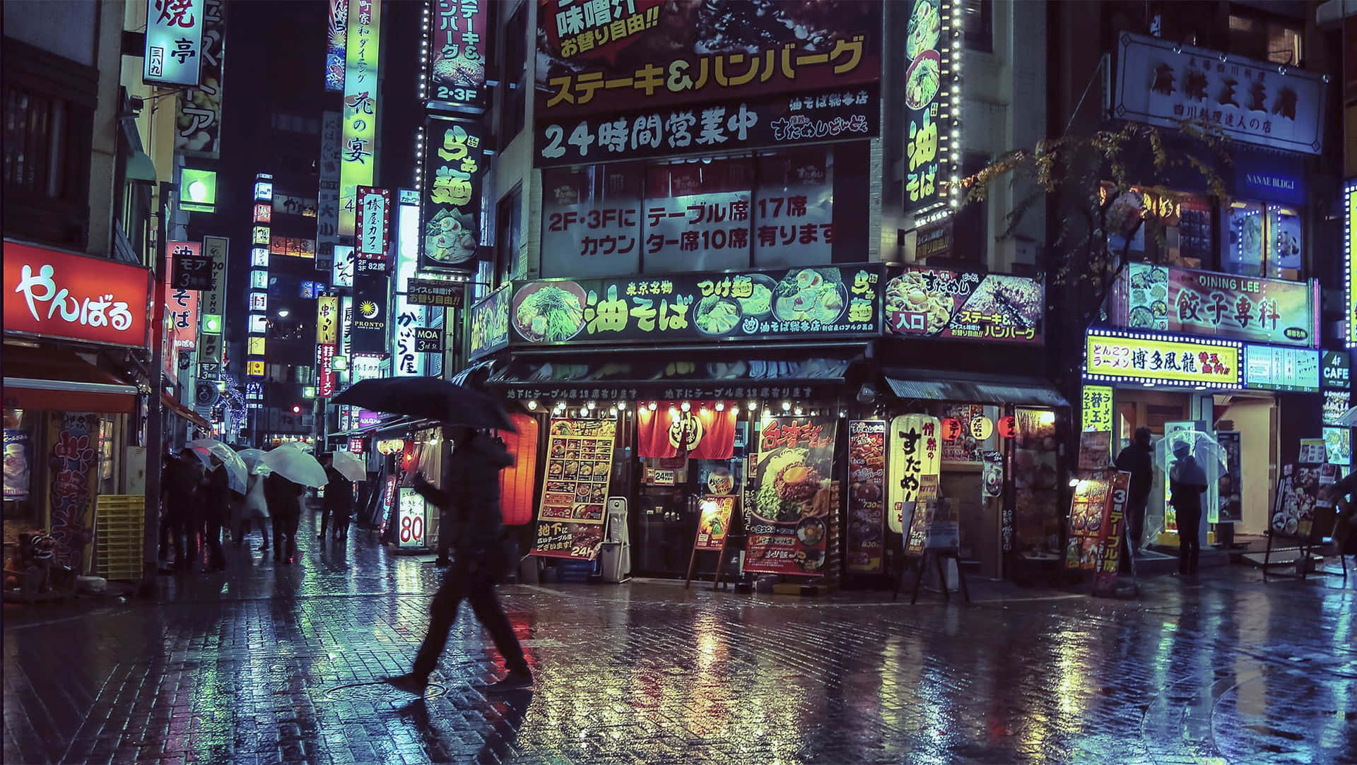 Feel The Energy Of An Astounding Urban Landscape In Japan Cyberpunk.