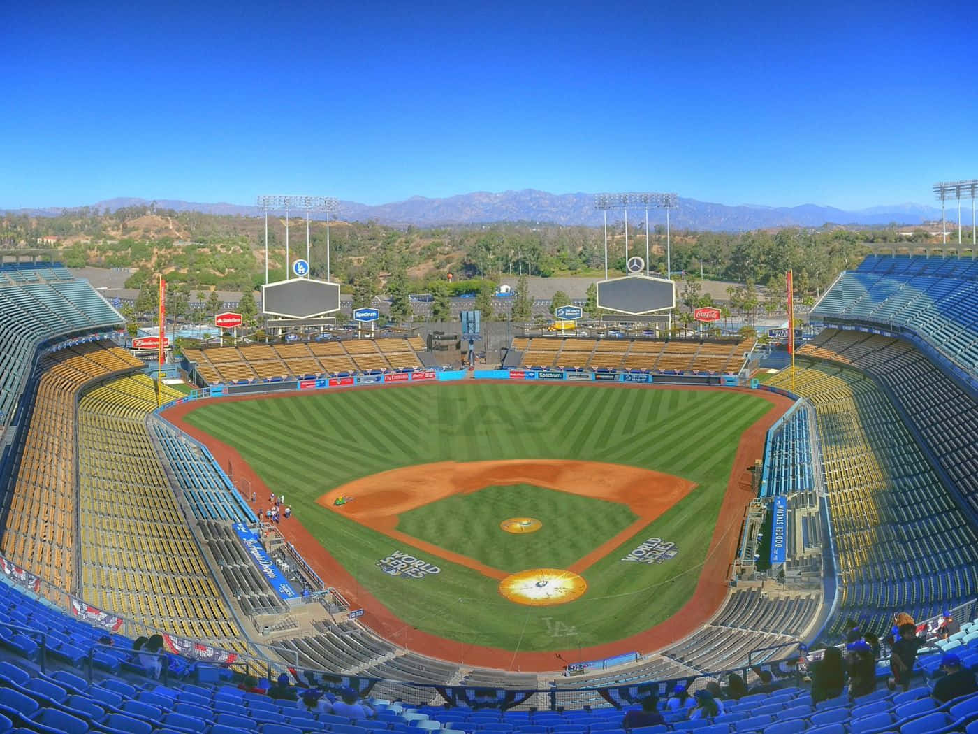 Feel The Excitement Of A Dodger Game At Dodgers Stadium