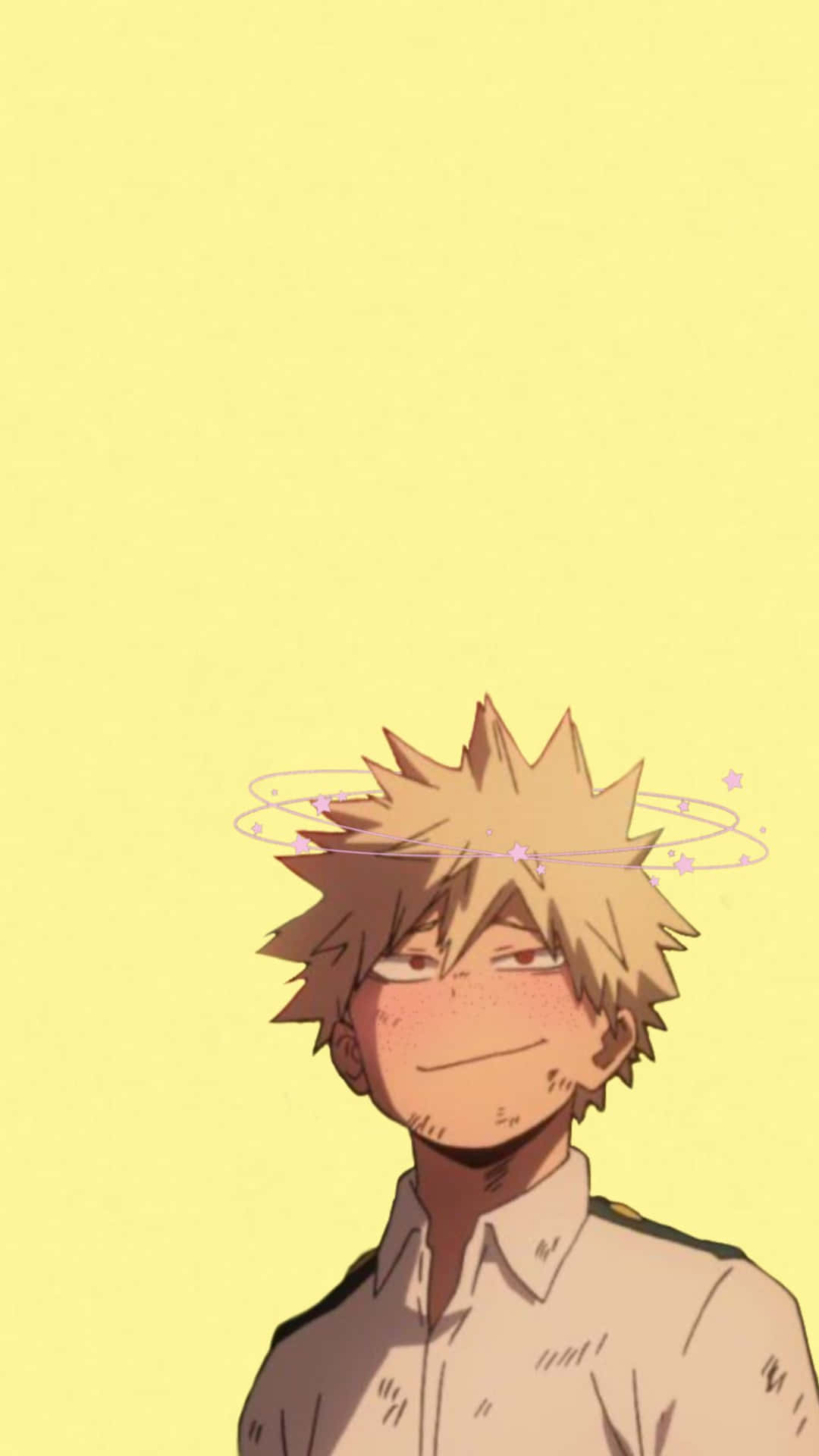 Feel The Fire Of Bakugou's Ambition Background