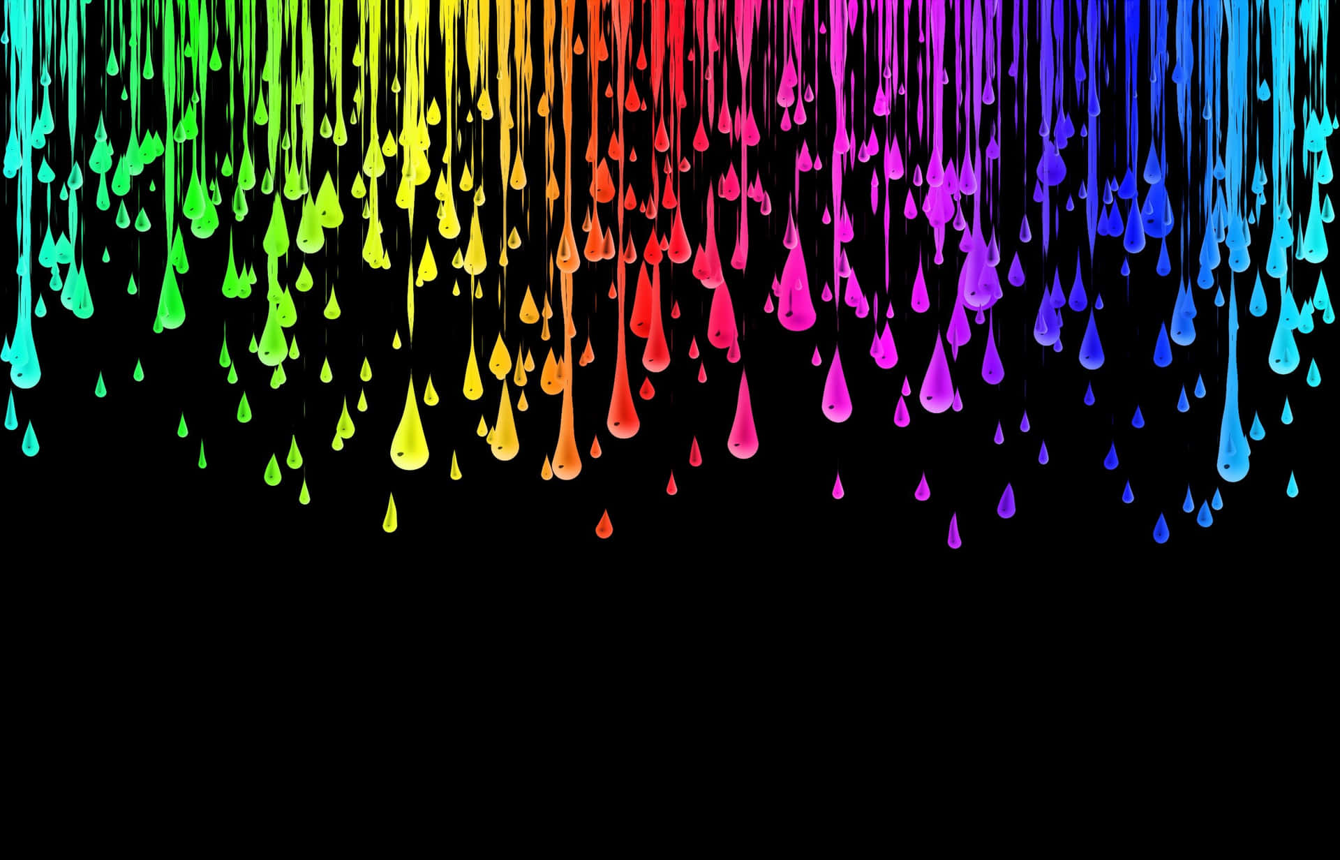 Feel The Flow Of Color Background