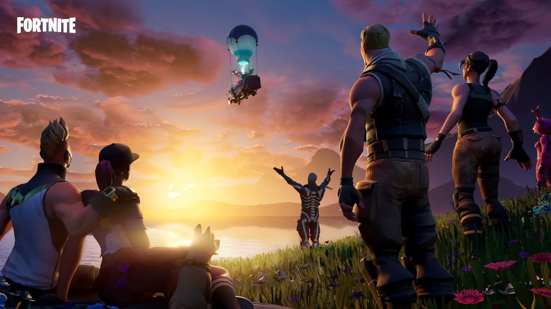 Feel The Future With Fortnite Chapter 2 Season 7 Background