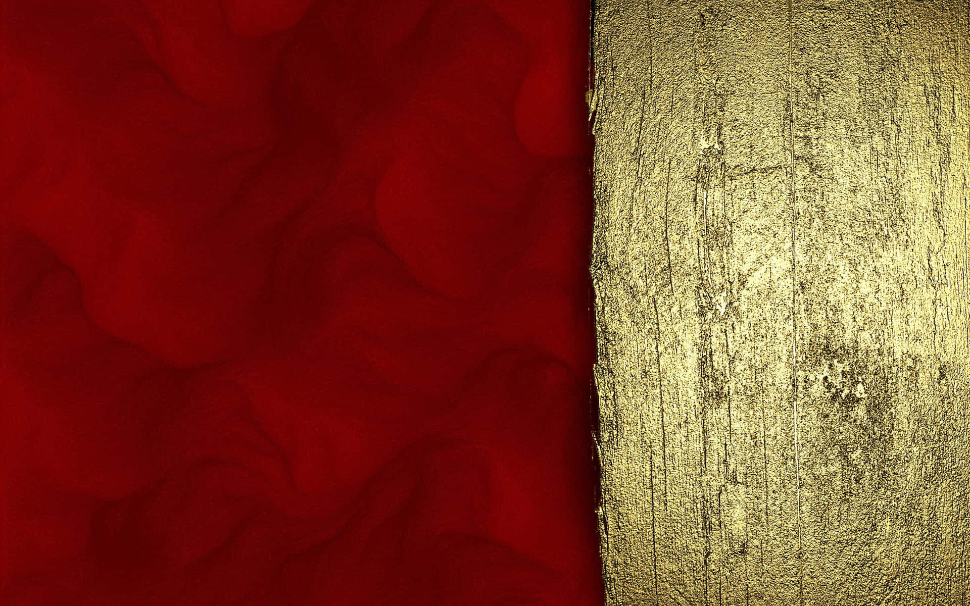 Feel The Luxury Of Red And Gold Background