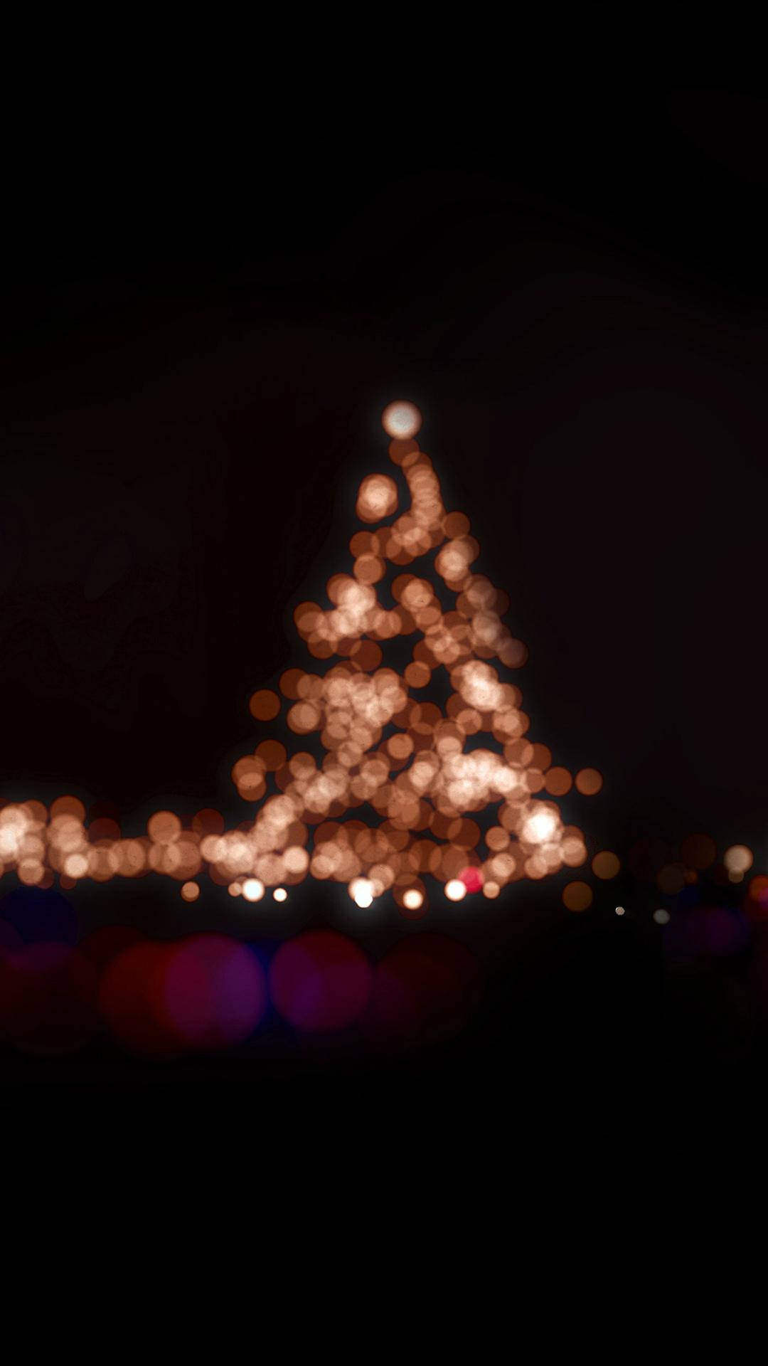 Feel The Magic Of Christmas With These Beautiful Lights Background