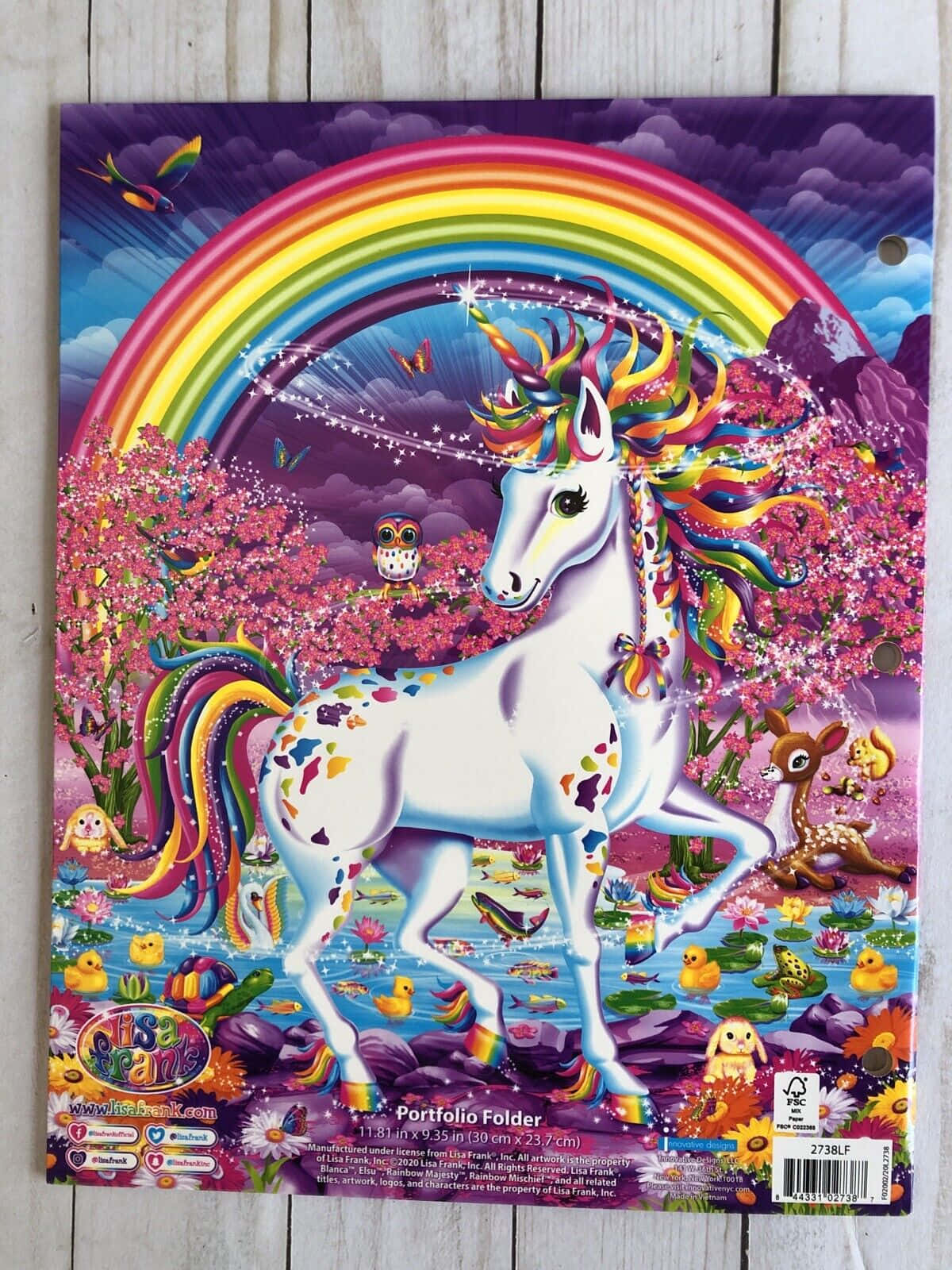Feel The Magic Of Lisa Frank's Unicorns Background