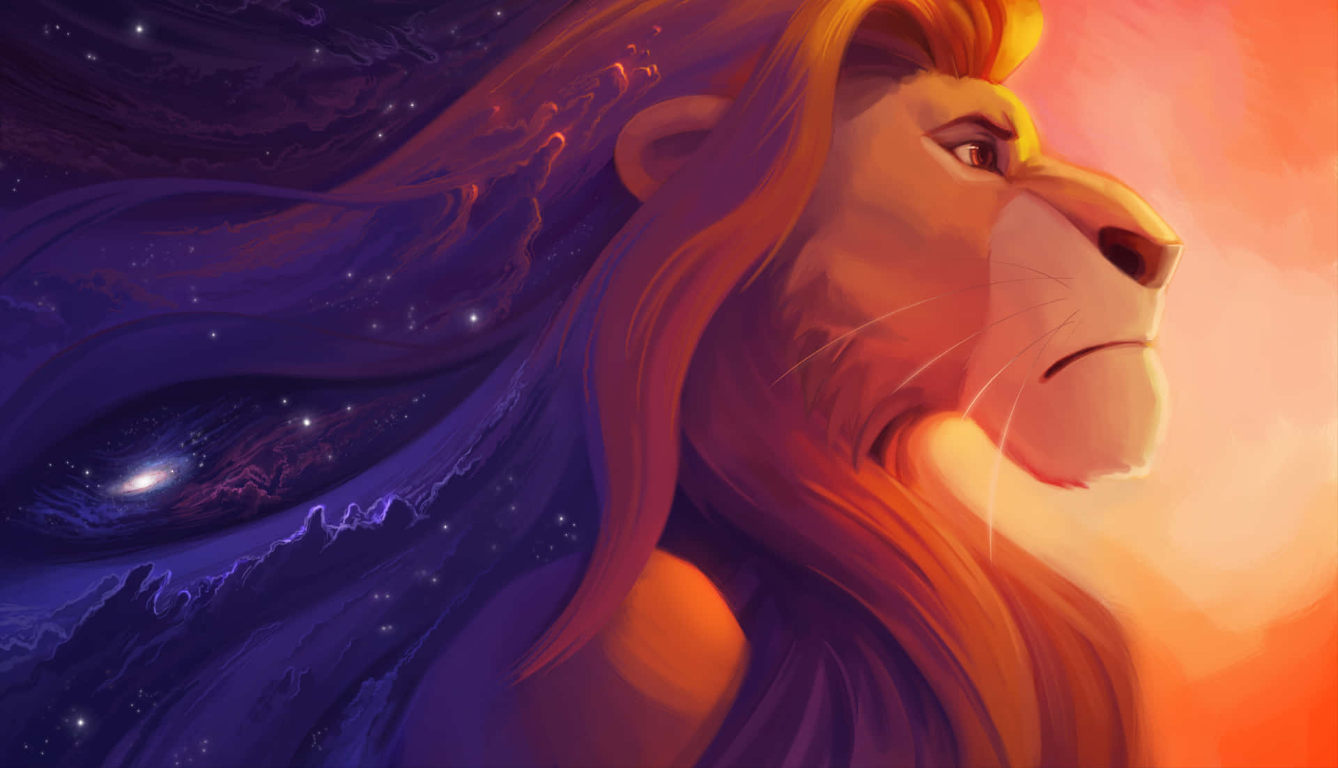 Feel The Magic Of The Circle Of Life With This Lion King Aesthetic Background