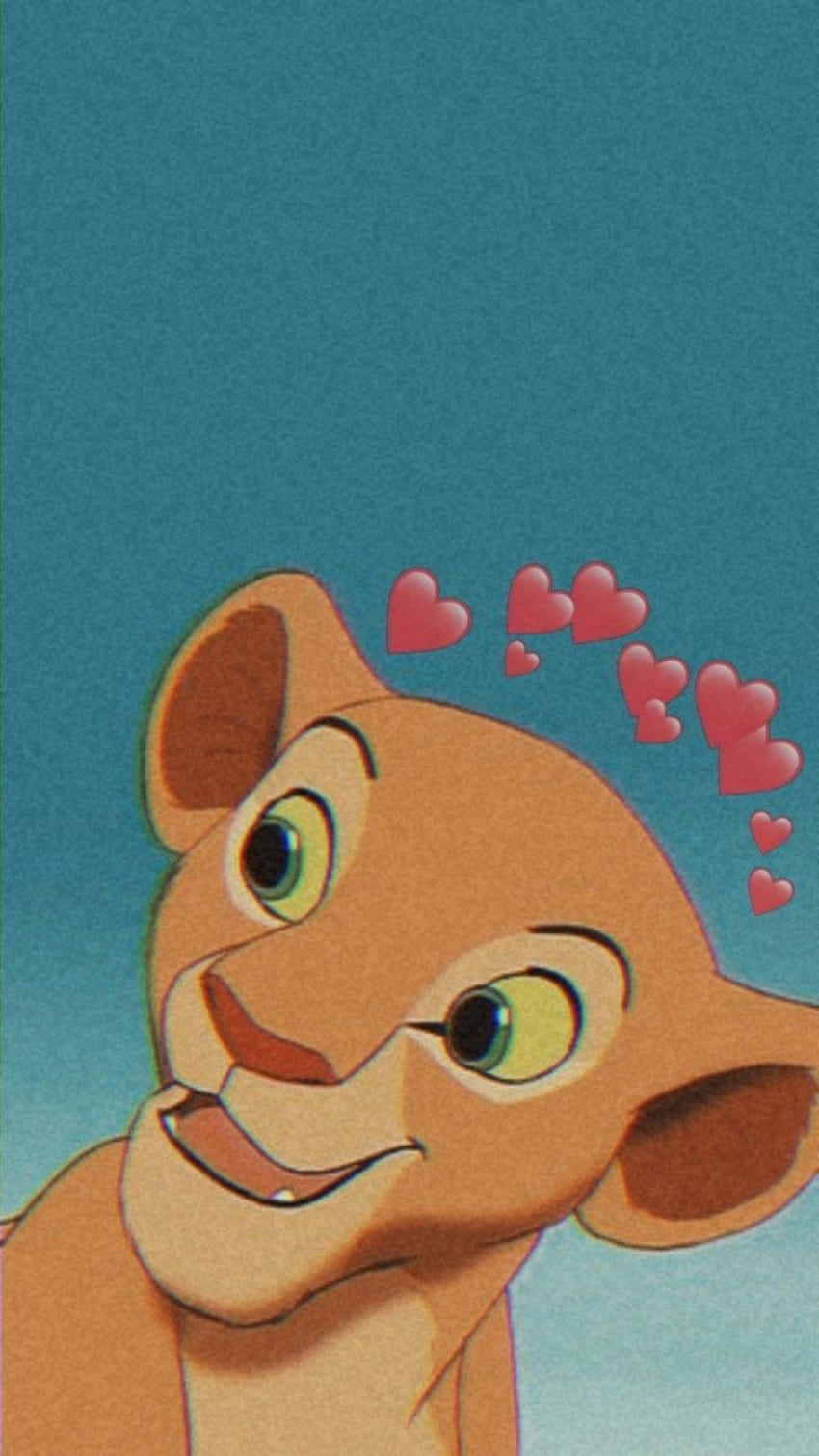 Feel The Majesty Of The Lion King With This Gorgeous Aesthetic Wallpaper Background
