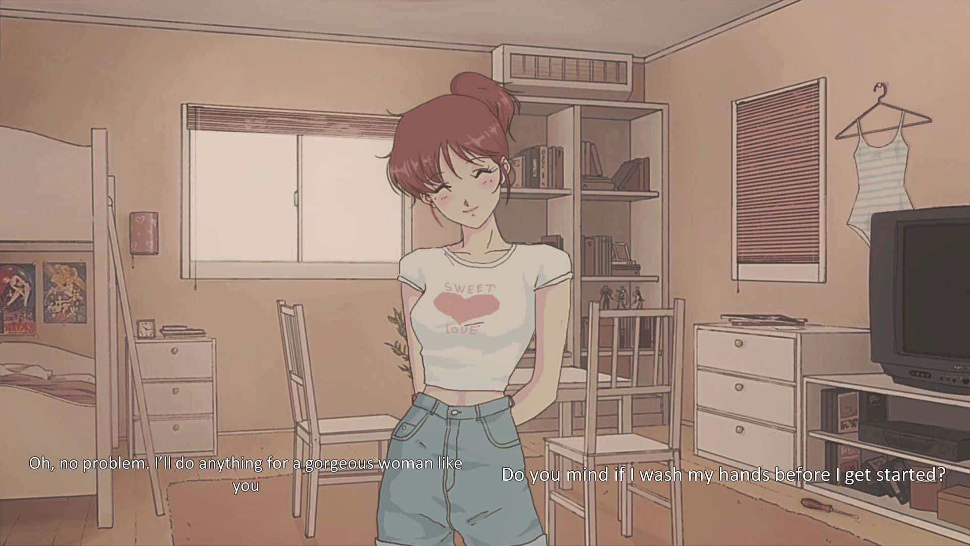 Feel The Nostalgia Of 90s Anime Background