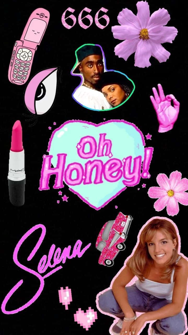 Feel The Nostalgia Of The 90s With This Pastel Pink Aesthetic Background