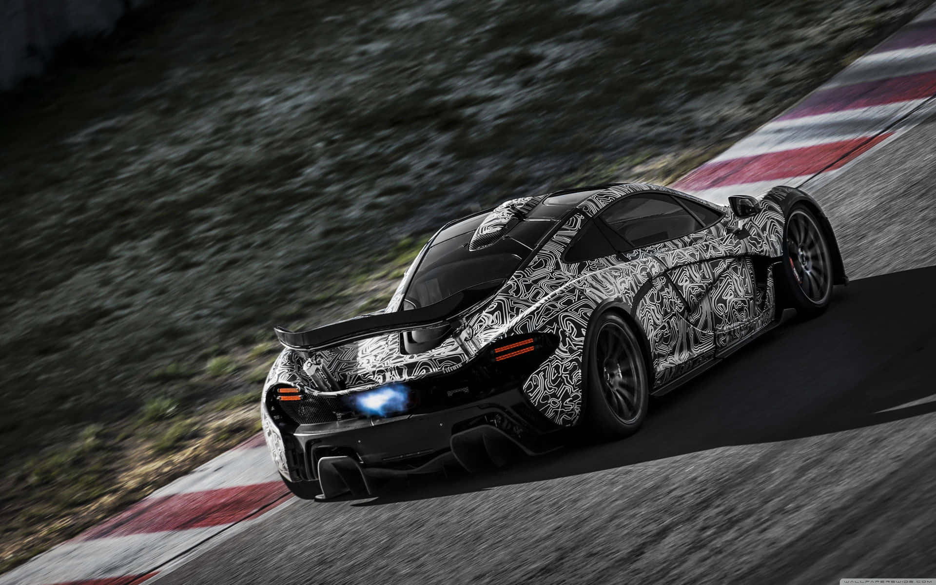 Feel The Power And Speed Of A Cool Mclaren Background