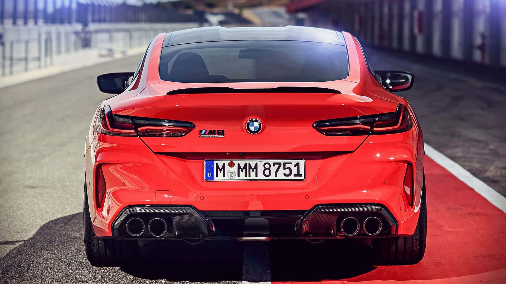 Feel The Power Of Bmw M8 Background