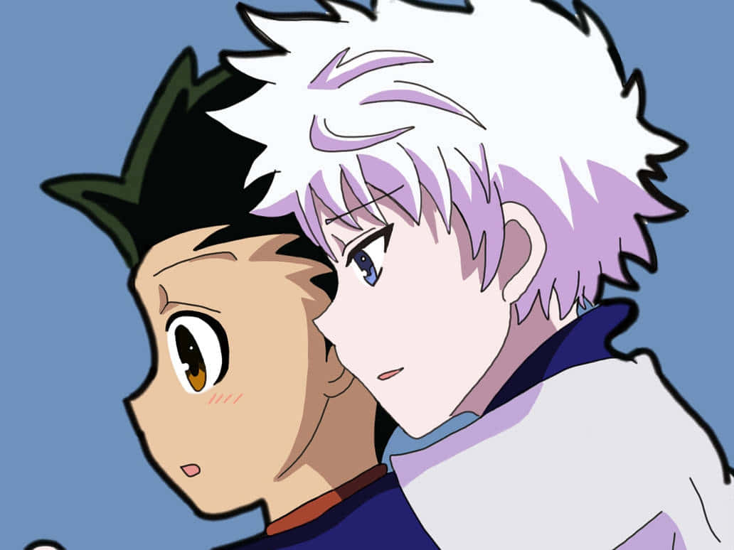 Feel The Power Of Friendship With Hunter X Hunter Cute Background
