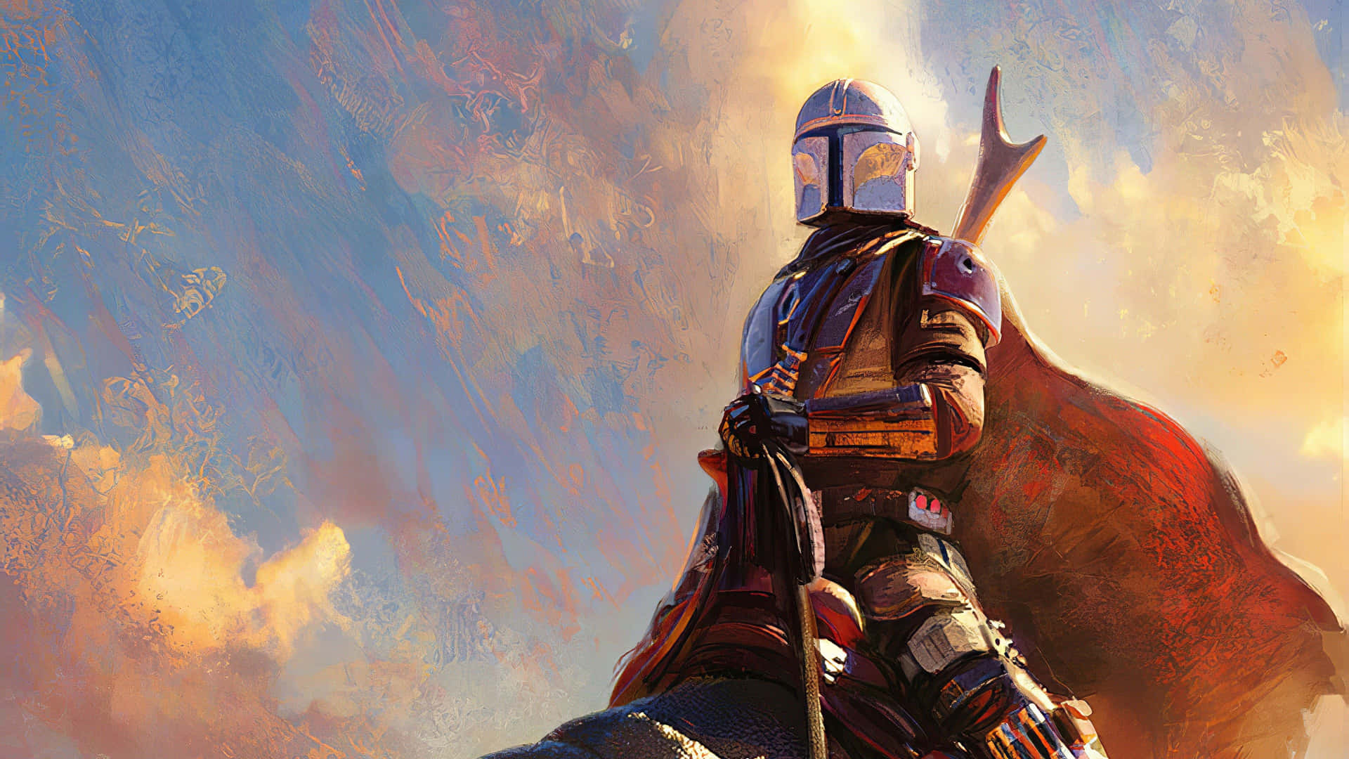 Feel The Power Of Mandalorian Pc! Background