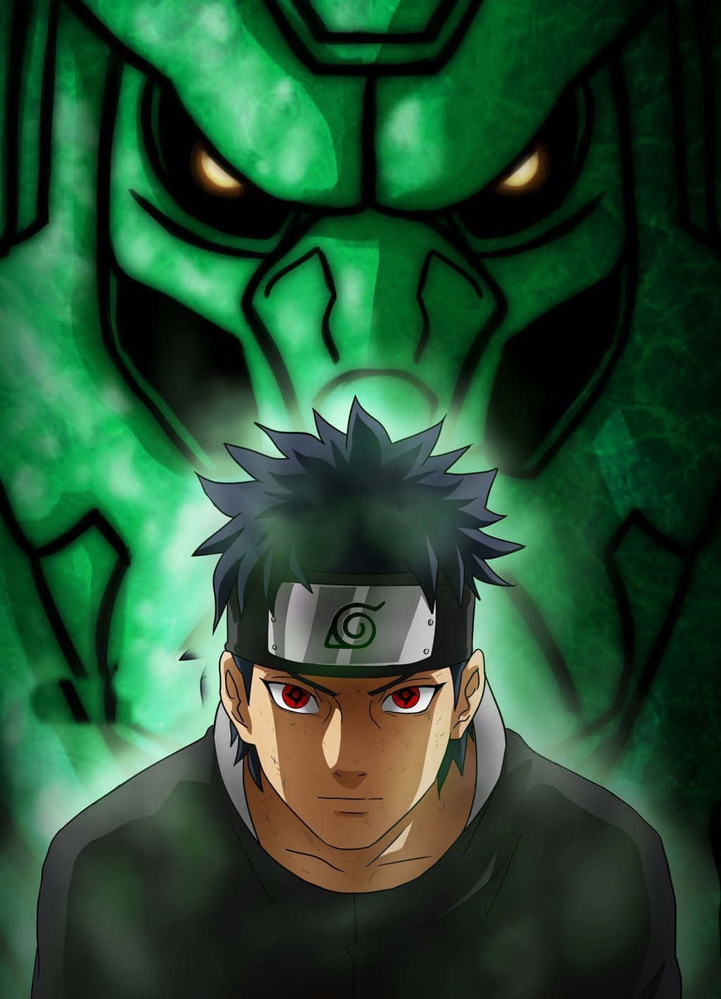 Feel The Power Of Naruto Green! Background