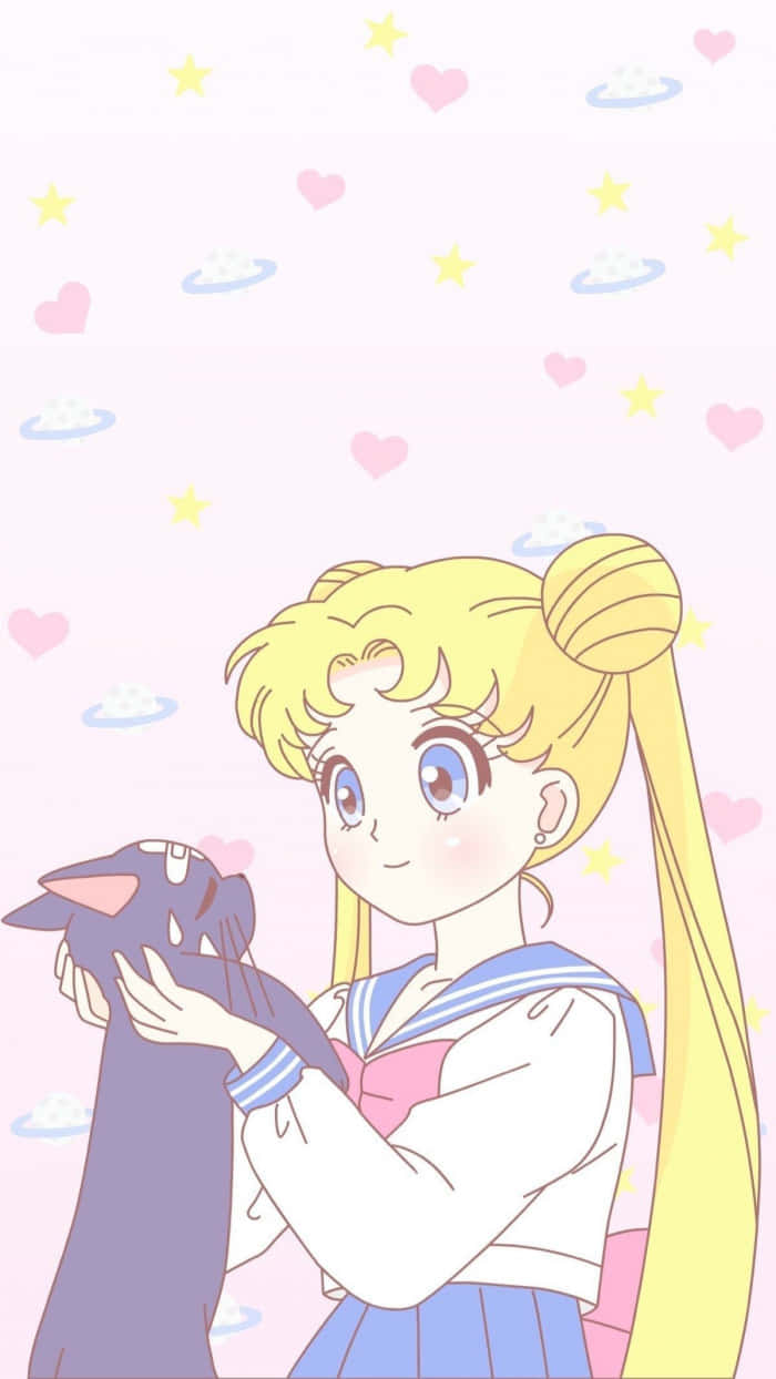 Feel The Power Of Sailor Moon On Your Ipad! Background