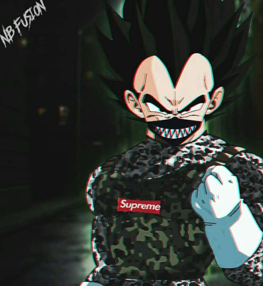 Feel The Power Of Supreme Vegeta! Background
