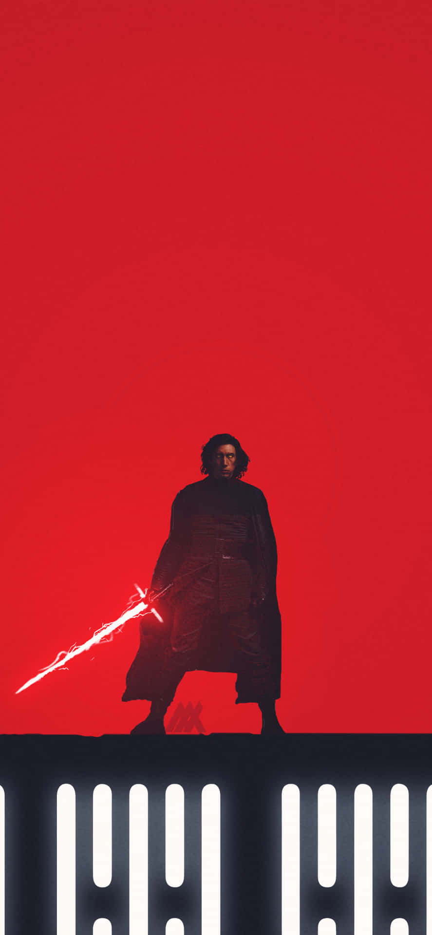Feel The Power Of The Dark Side With Kylo Ren Iphone Wallpaper Background