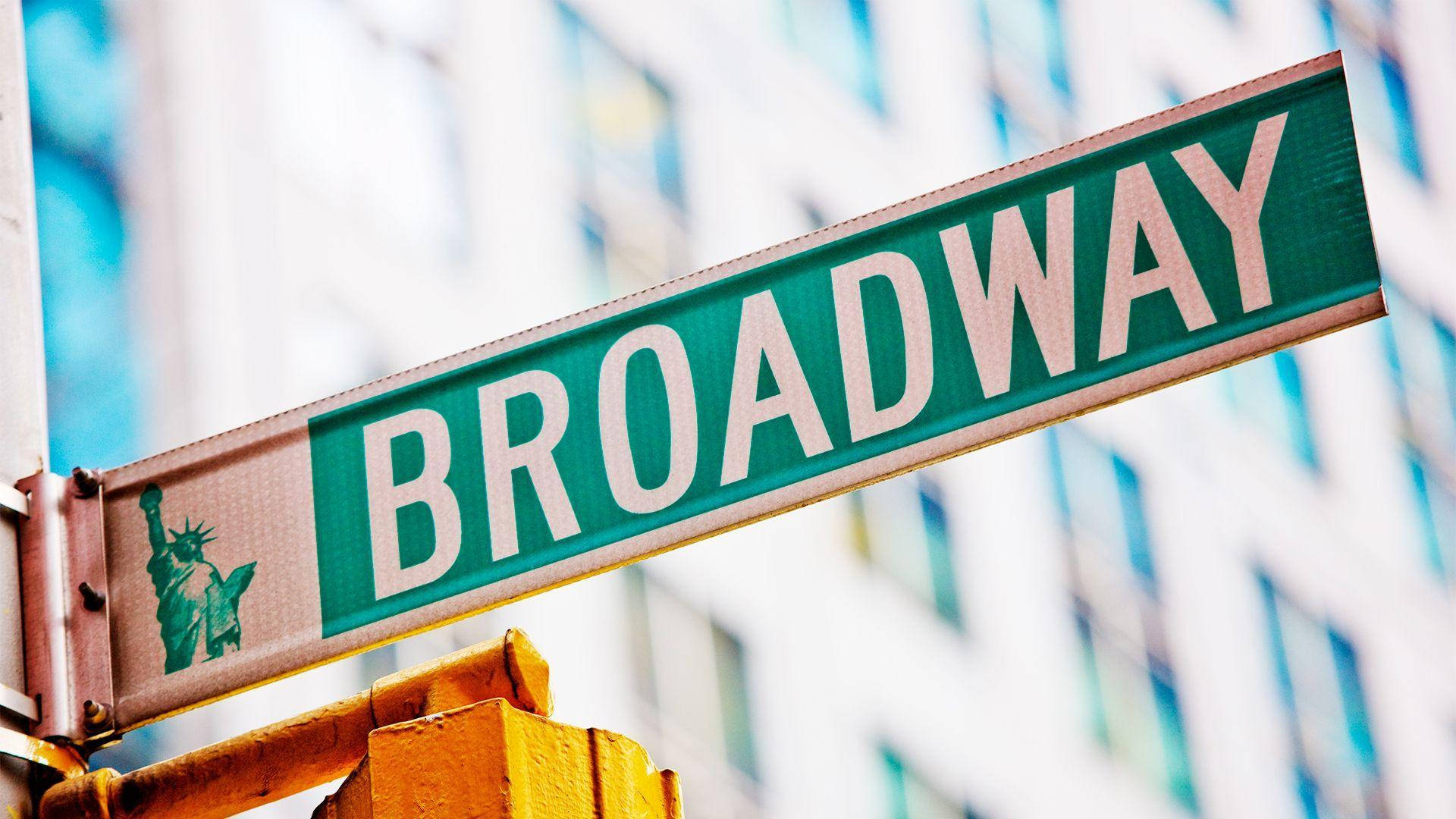 Feel The Power Of Theater - Experience A Broadway Show Background