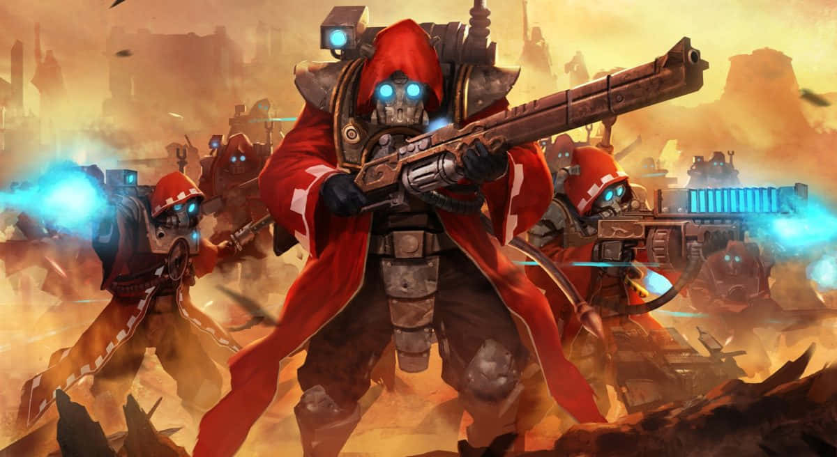 Feel The Power Of Warhammer 4k! Background