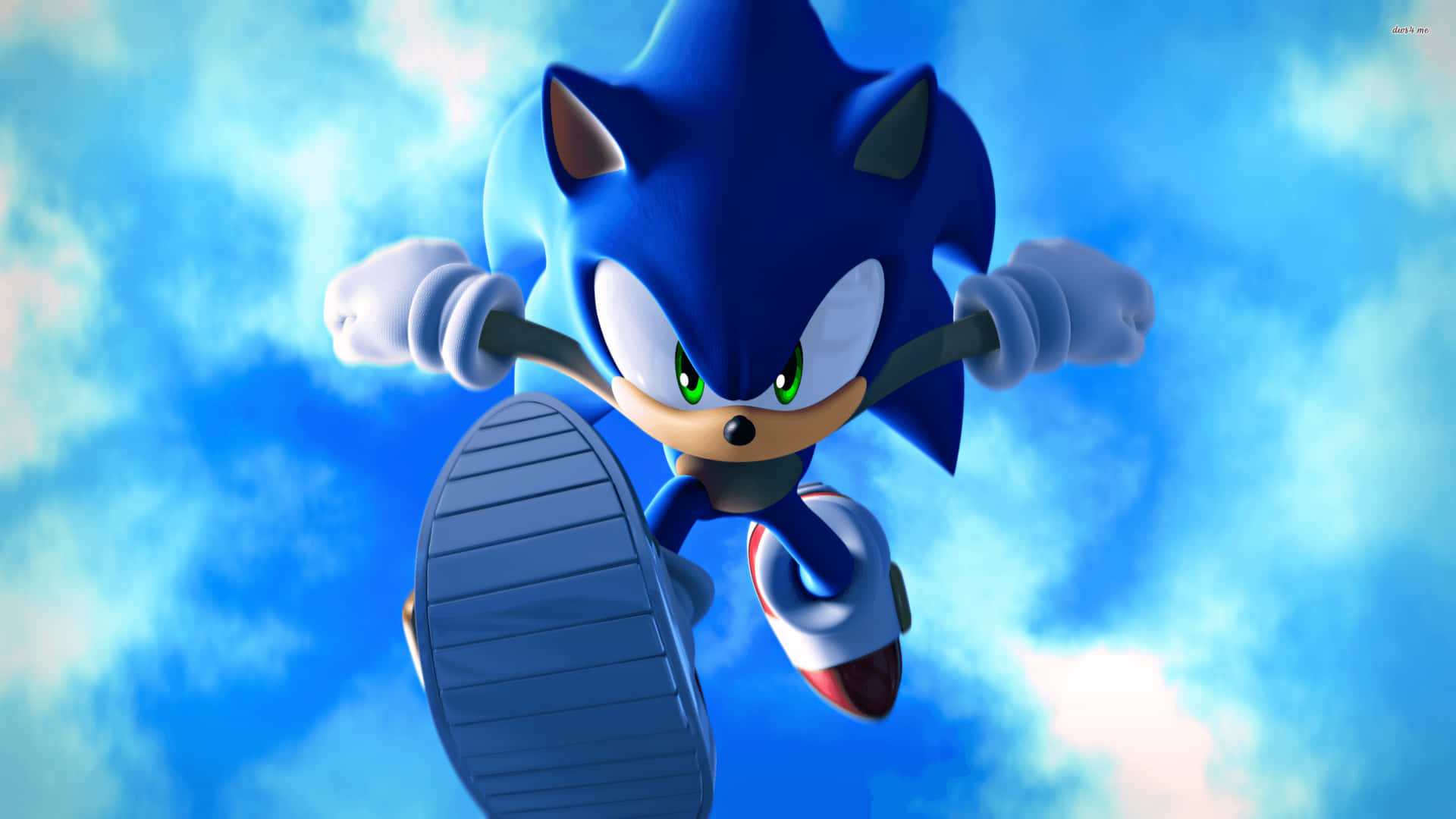Feel The Speed With Sonic The Hedgehog 4k Background