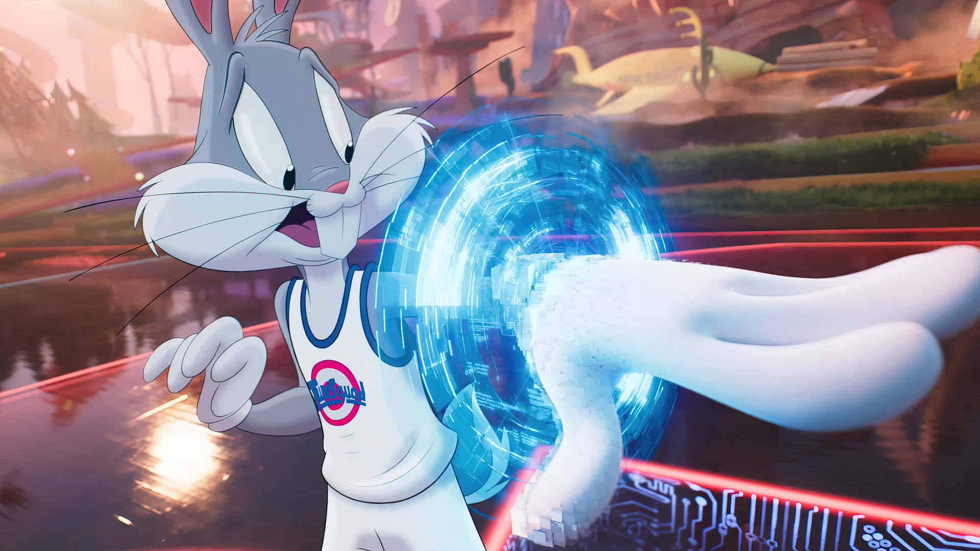 Feel The Thrill Of Epic Space Exploration With Cool Space Jam Background