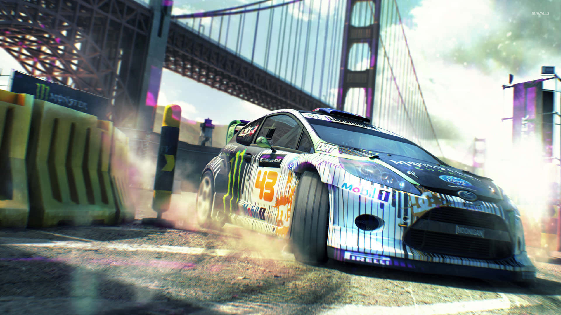 Feel The Thrill Of Rally Racing Anywhere, Anytime With Dirt Game! Background