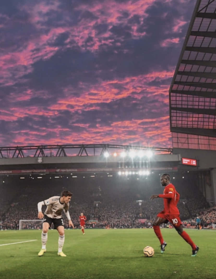 Feel The Thrill Of Soccer With This Beautiful Aesthetic! Background