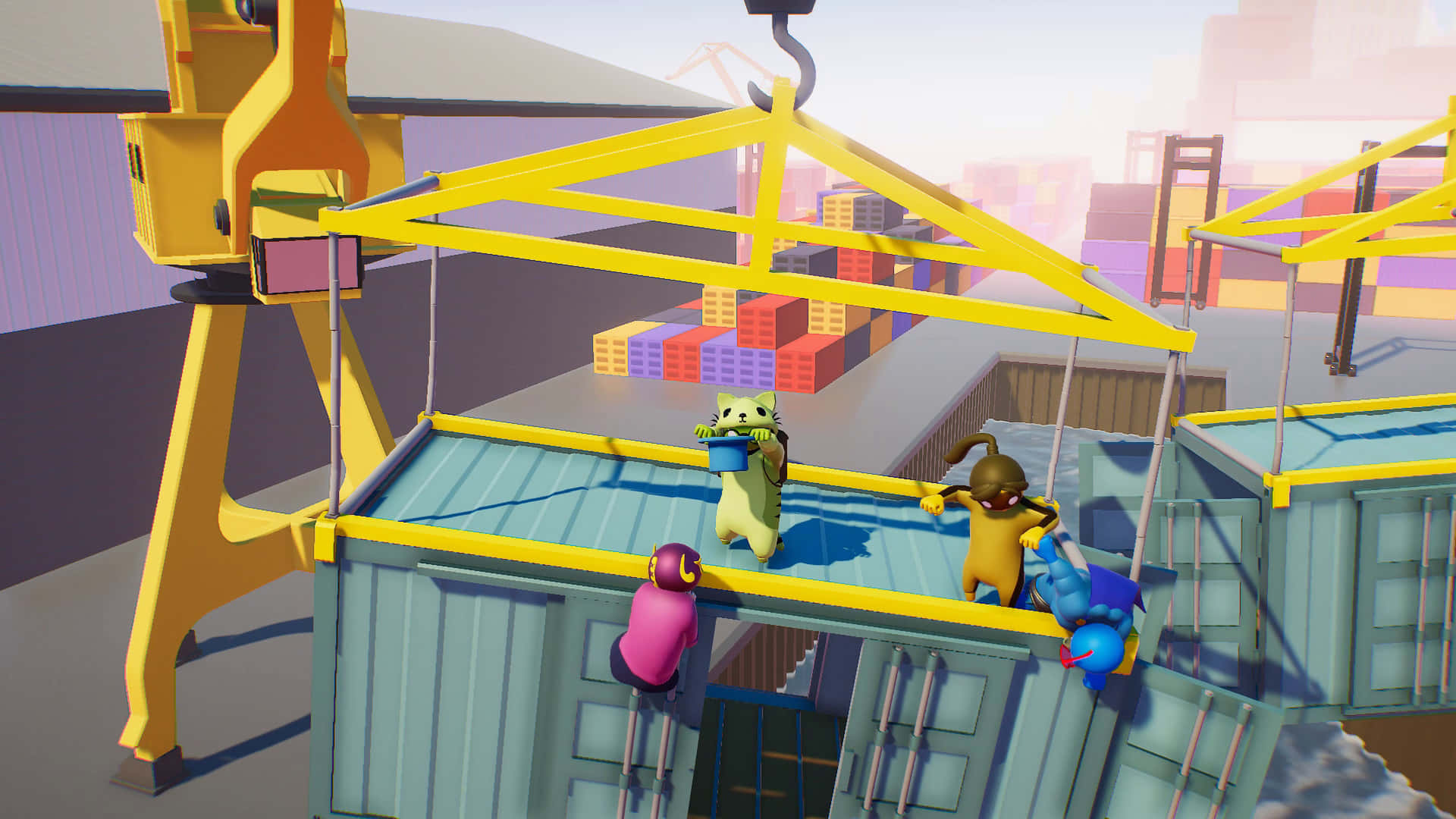 Feel The Thrill Of The Gang Beasts! Background