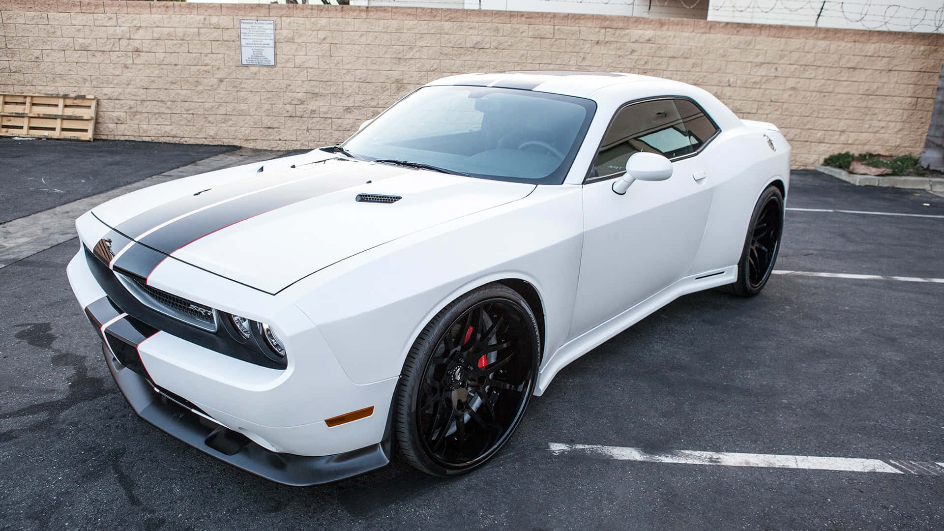 Feel The Ultimate Power Of The Dodge Challenger Hellcat! Background
